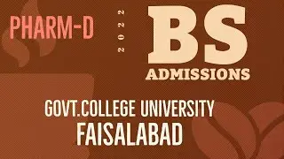 Government College University, Faisalabad Admissions II MM NETCAFE Online