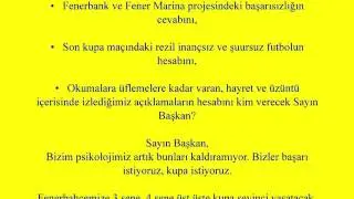 TUNC AKSU Full Konuşma Aziz Yıldırım istifa #GÜNEŞLİGFB