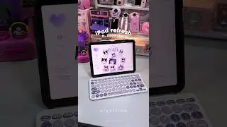 iPad refresh 💜🫧 ft. ZUGU case! #ipadcase #ipad #kuromi #sanrio #kawaii