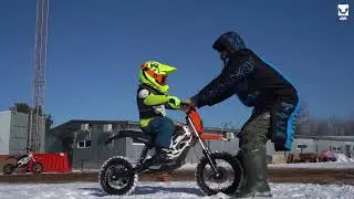 Электромотоцикл эндуро white siberia sochi mini