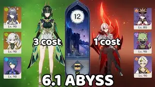 Floor 12 cleared WITH EASE, no signatures! Genshin Impact Spiral Abyss