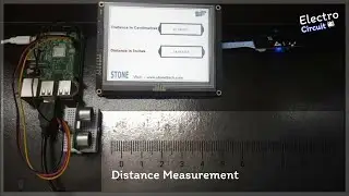 Distance Measurement with TFT Display(Stone-HMI)