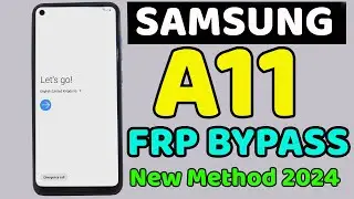 Samsung A11 Frp Bypass | A11 Google Account Remove | No TalkBack | No Mic