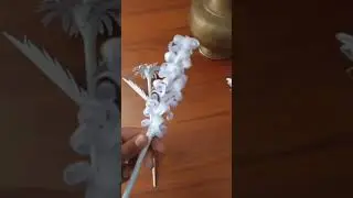 # i make flower # #papercraft# flower pot#