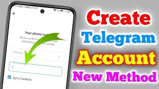 How to create Telegram Account // Create telegram Account 2022