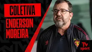 COLETIVA DO TÉCNICO ENDERSON MOREIRA E DIRETORIA DE FUTEBOL