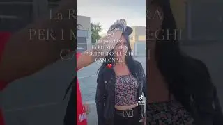 In attesa del videoclip ufficiale una dedica speciale ai miei colleghi camionari ❤️