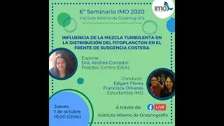 6to Seminario IMO 2020 Dra. Andrea Corredor