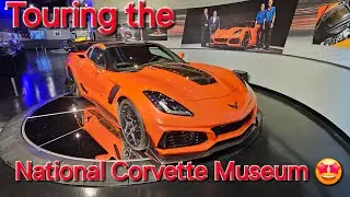 The Corvette mama land! touring the National Corvette Museum in Bowling Green
