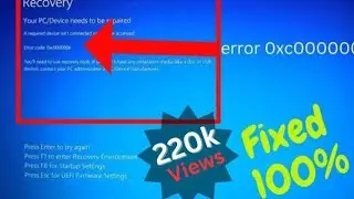 Error code 0xc000000e your PC needs to be repaired windows 11 (2023)