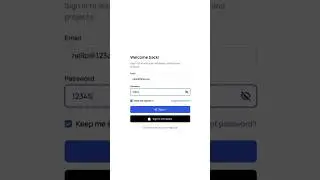 Design a basic Sign In form in @Figma | Universal Design System (Web) #designsystem #ui #uikit