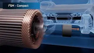 ZF eAxle animation to launch an interesting new motor technology