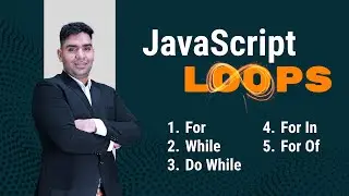 All JavaScript loops in one video || JavaScript tutorial 2024