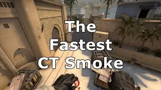 Fastest CT Smoke on Mirage (64 Tick)