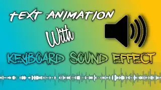 How to make  typewriter effect in kinemaster || Text animation with keyboard sound || Tech For