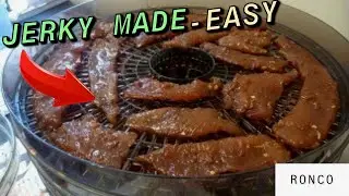 Ronco Food Dehydrator Makes Great BEEF JERKY!