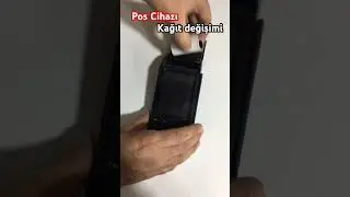 Pos cihazı kağıt değiştirme nasıl yapılır?