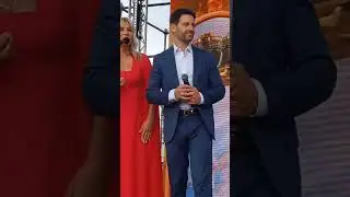 Семья Макарских на фестивале.