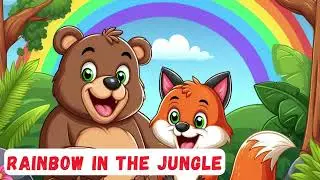 Rainbow in the Jungle | Cartoon | Fox and Bear Cartoon Story