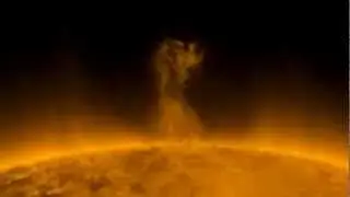 Twisting plasma dance/ Giant twister in the Sun