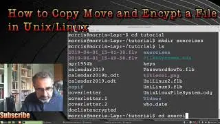 How to Copy, Move, Remove and Encrypt a File in Unix/Linux