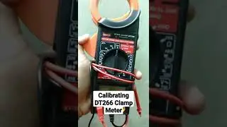 Calibrating Voltage Reading of DT266 Clamp Meter | 
