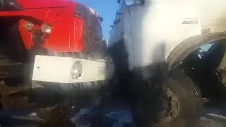 В аварию на улице Пугачева в Кургане попала машина МЧС и МАЗ