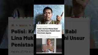 Konten Makan Babi Lina Mukherjee termasuk Penistaan Agama #shorts