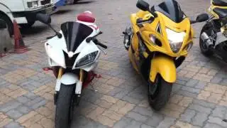 Yamaha R6 Suzuki hayabusa Yamaha R6