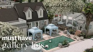 35+ Must Have Gallery Lots for better Gameplay | The Sims 4