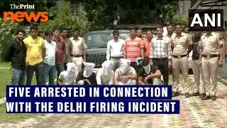 Five people arrested, and pistol recovered in connection with the firing incident at a cafe in Delhi