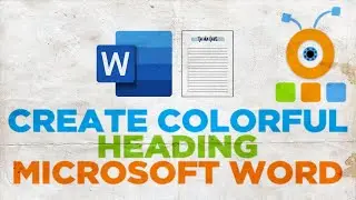 How to Create Colorful Heading in Word