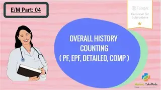 History Components Counting | E/M Part- 04 | Evaluation and Management | Medical coding.