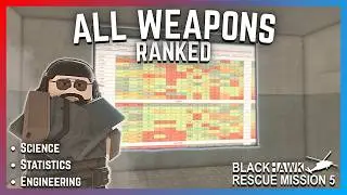 I Ranked EVERY GUN in BRM5 (scientifically) | Blackhawk Rescue Mission 5 ROBLOX