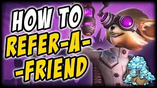 How to get a free crystals, gold and a pip skin with Refer-a-friend - Paladins Turorials