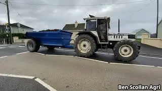 Drawing Top Soil ~ Lamborghini 874-90 & Dump Trailer ~ Foley Plant Hire