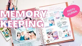 MEMORY KEEPING IN MY HAPPY PLANNER PHOTO JOURNAL | BIRTHDAY BEACH DAY 2021