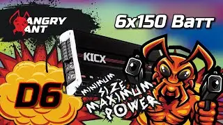 Angry Ant D6 Шестиканальный, компактный усилитель мощности. Новый уровень аудиосистем в автомобиле.