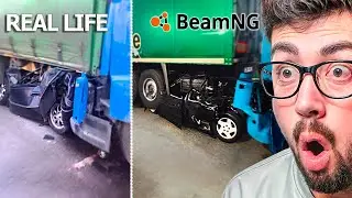 ACCIDENTES BASADOS EN LA VIDA REAL 😱 | BeamNG Drive #9