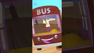 Wheels On The Bus #shorts #bussong #bobthetrain #kidsvideo