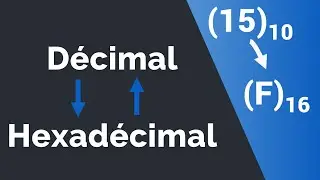 Converting a decimal number to a hexadecimal number and a hexadecimal number to a decimal number.