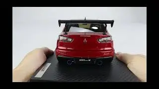 Ignition Model 1/18 Mitsubishi Lancer Evolution X (CZ4A) Red Metallic resin car model available now