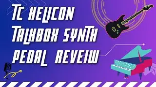 Tc Helicon #Talkbox Synth Pedal  Reveiw🎹🎤🎵