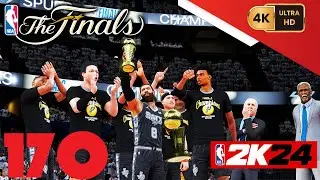 NBA 2K24 {My Career} [PC] (4K) EP170 {The NBA Finals} Game 4 =Spurs @ Magic=