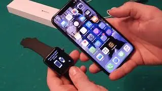 Распаковка Apple watch S1