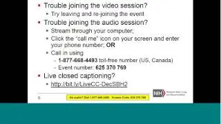 NHLBI Small Biz Hangout: Adopting New Technologies A Systems Perspective