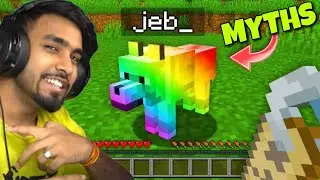 BUSTING MINECRAFT MYTHS !!!