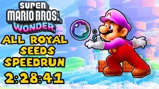 Super Mario Bros. Wonder All Royal Seeds Speedrun in 2:28:41