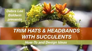 DIY Succulent Bridal Accessories