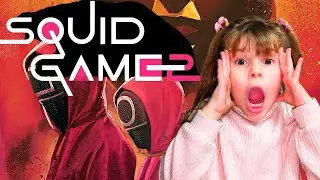 AURORA GUARDA SQUID GAME 2 DI NASCOSTO E HA PAURA!!!! #capitandadeaurora #videodifamiglia